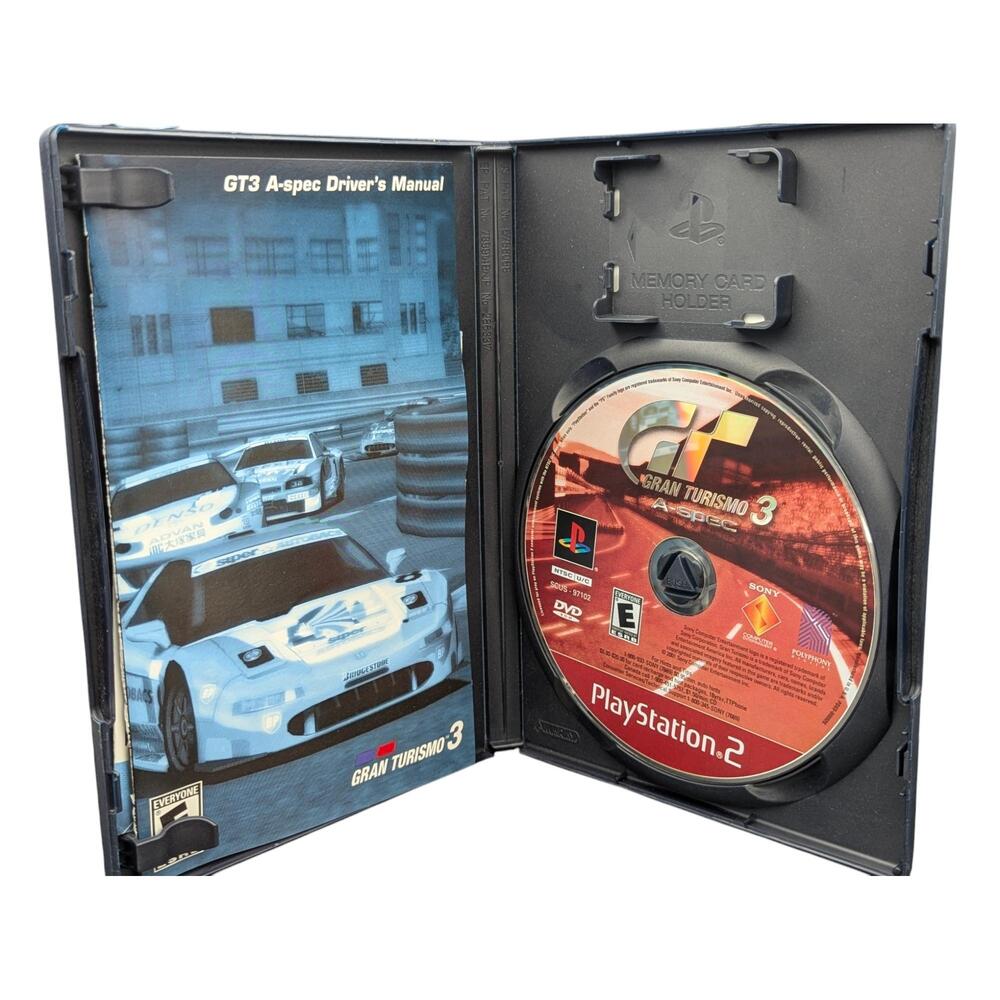Sony Gran Turismo 3 A Spec Playstation‎ 2 Complete Near Mint Racing